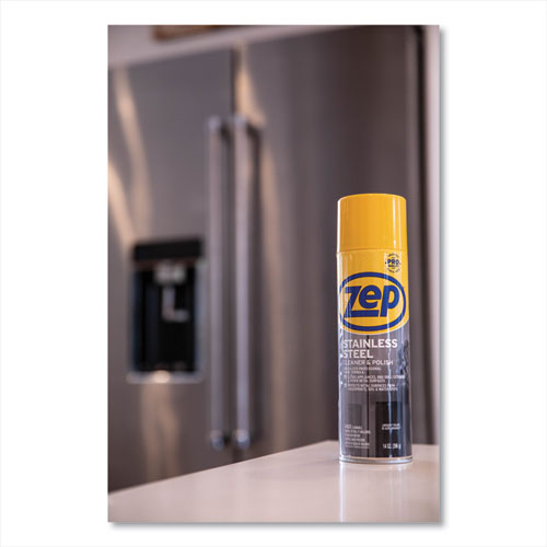 Zep Commercial® Stainless Steel Polish, 14 Oz Aerosol Spray freeshipping - TVN Wholesale