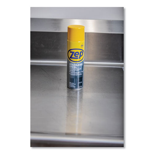 Zep Commercial® Stainless Steel Polish, 14 Oz Aerosol Spray freeshipping - TVN Wholesale