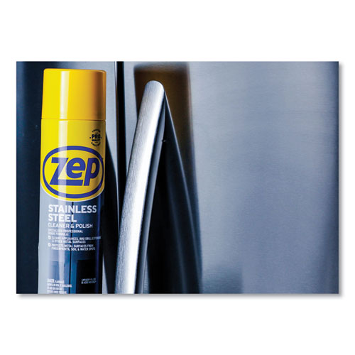 Zep Commercial® Stainless Steel Polish, 14 Oz Aerosol Spray freeshipping - TVN Wholesale