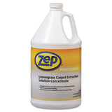 Zep Professional® Carpet Extraction Cleaner, Lemongrass, 1 Gal Bottle, 4-carton freeshipping - TVN Wholesale