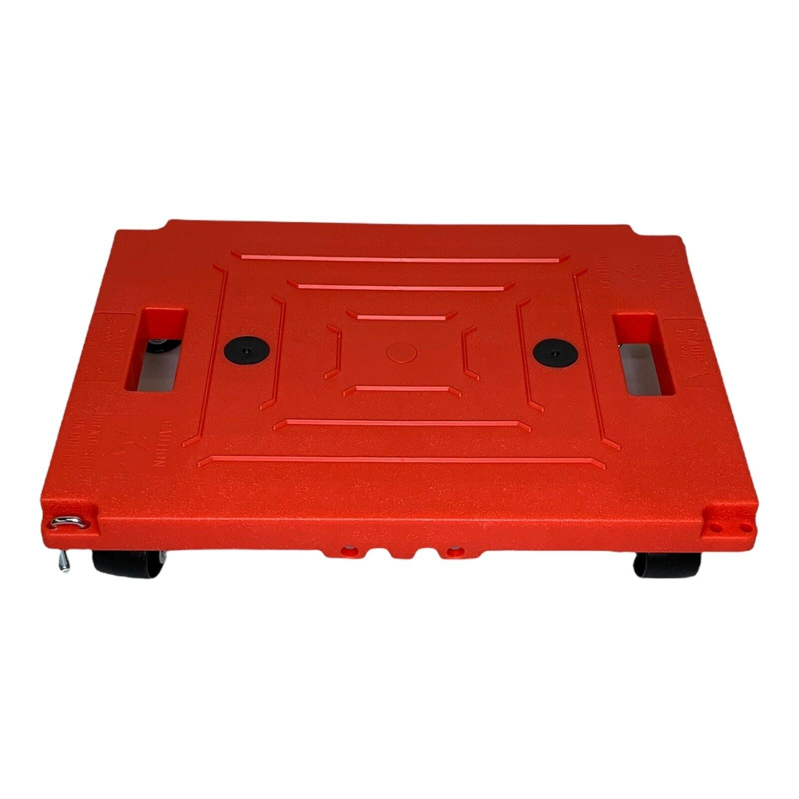 Mule Dollies, 500 Lb Capacity, 17.75" X 12.75" X 3.375", Red, 2-pack