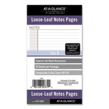 AT-A-GLANCE® Lined Notes Pages For Planners-organizers, 6.75 X 3.75, White Sheets, Undated freeshipping - TVN Wholesale 