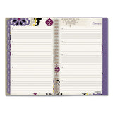 Cambridge® Vienna Weekly-monthly Appointment Book, Vienna Geometric Artwork, 8 X 4.88, Purple-tan Cover, 12-month (jan To Dec): 2022 freeshipping - TVN Wholesale 
