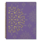Vienna Weekly-monthly Appointment Book, Vienna Geometric Artwork, 11 X 8.5, Purple-tan Cover, 12-month (jan To Dec): 2022