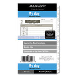 AT-A-GLANCE® 1-page-per-day Planner Refills, 6.75 X 3.75, White Sheets, 12-month (jan To Dec): 2022 freeshipping - TVN Wholesale 