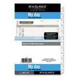 AT-A-GLANCE® 1-page-per-day Planner Refills, 8.5 X 5.5, White Sheets, 12-month (jan To Dec): 2022 freeshipping - TVN Wholesale 