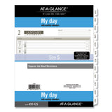 AT-A-GLANCE® 1-page-per-day Planner Refills, 11 X 8.5, White Sheets, 12-month (jan To Dec): 2022 freeshipping - TVN Wholesale 