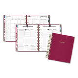 AT-A-GLANCE® Harmony Daily Hardcover Planner, 8.75 X 7, Berry Cover, 12-month (jan To Dec): 2022 freeshipping - TVN Wholesale 