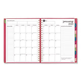 AT-A-GLANCE® Harmony Weekly-monthly Hardcover Planner, 11 X 8.5, Berry Cover, 13-month (jan To Jan): 2021 To 2022 freeshipping - TVN Wholesale 