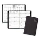 Contemporary Weekly-monthly Planner, Open-block Format, 8.5 X 5.5, Graphite Cover, 12-month (jan To Dec): 2022