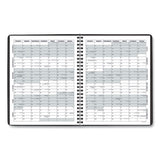 AT-A-GLANCE® Monthly Planner, 8.75 X 7, Black Cover, 12-month (jan To Dec): 2022 freeshipping - TVN Wholesale 