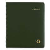 AT-A-GLANCE® Recycled Monthly Planner With Perforated Memo Section, 8.75 X 7, Black Cover, 12-month (jan To Dec): 2022 freeshipping - TVN Wholesale 