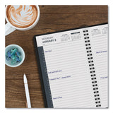 AT-A-GLANCE® Daily Appointment Book With 30-minute Appointments, 8 X 5, Black Cover, 12-month (jan To Dec): 2022 freeshipping - TVN Wholesale 