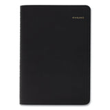 Daily Appointment Book With 30-minute Appointments, 8 X 5, Black Cover, 12-month (jan To Dec): 2022