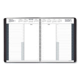 AT-A-GLANCE® 24-hour Daily Appointment Book, 11 X 8.5, Black Cover, 12-month (jan To Dec): 2022 freeshipping - TVN Wholesale 