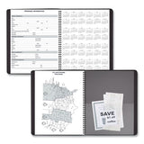 AT-A-GLANCE® 24-hour Daily Appointment Book, 11 X 8.5, Black Cover, 12-month (jan To Dec): 2022 freeshipping - TVN Wholesale 