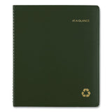 AT-A-GLANCE® Recycled Monthly Planner, 11 X 9, Green Cover, 13-month (jan To Jan): 2022 To 2023 freeshipping - TVN Wholesale 