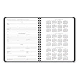 AT-A-GLANCE® Contemporary Lite Weekly-monthly Planner, 8.75 X 7, Black Cover, 12-month (jan To Dec): 2022 freeshipping - TVN Wholesale 