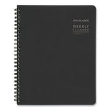 Contemporary Lite Weekly-monthly Planner, 8.75 X 7, Black Cover, 12-month (jan To Dec): 2022