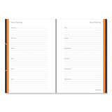 AT-A-GLANCE® One-day-per-page Planning Notebook, 9 X 6, Dark Brown-orange Cover, 12-month (jan To Dec): 2022 freeshipping - TVN Wholesale 