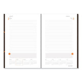 AT-A-GLANCE® One-day-per-page Planning Notebook, 9 X 6, Dark Brown-orange Cover, 12-month (jan To Dec): 2022 freeshipping - TVN Wholesale 