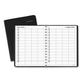 AT-A-GLANCE® Four-person Group Daily Appointment Book, 11 X 8, Black Cover, 12-month (jan To Dec): 2022 freeshipping - TVN Wholesale 
