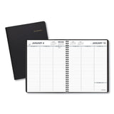 AT-A-GLANCE® Weekly Planner Ruled For Open Scheduling, 8.75 X 6.75, Black Cover, 12-month (jan To Dec): 2022 freeshipping - TVN Wholesale 