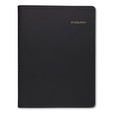 Weekly Vertical-column Appointment Book Ruled For Hourly Appointments, 8.75 X 7, Black Cover, 13-month (jan-jan): 2022-2023