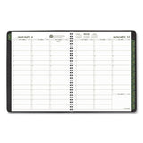 AT-A-GLANCE® Recycled Weekly Vertical-column Format Appointment Book, 11 X 8.25, Black Cover, 12-month (jan To Dec): 2022 freeshipping - TVN Wholesale 