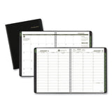 AT-A-GLANCE® Recycled Weekly Vertical-column Format Appointment Book, 11 X 8.25, Black Cover, 12-month (jan To Dec): 2022 freeshipping - TVN Wholesale 