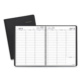 AT-A-GLANCE® Weekly Appointment Book, 11 X 8.25, Black Cover, 14-month (july To Aug): 2021 To 2022 freeshipping - TVN Wholesale 