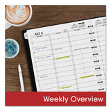 AT-A-GLANCE® Move-a-page Academic Weekly-monthly Planners, 11 X 9, Black Cover, 12-month (july To June): 2021 To 2022 freeshipping - TVN Wholesale 