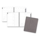 AT-A-GLANCE® Elevation Linen Weekly-monthly Planner, 8.75 X 7, Charcoal Cover, 12-month (jan To Dec): 2022 freeshipping - TVN Wholesale 