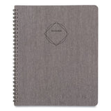 AT-A-GLANCE® Elevation Linen Weekly-monthly Planner, 8.75 X 7, Charcoal Cover, 12-month (jan To Dec): 2022 freeshipping - TVN Wholesale 