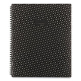 Elevation Poly Weekly-monthly Planner, 11 X 8.5, Black Cover, 12-month (jan To Dec): 2022