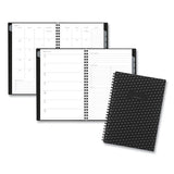 AT-A-GLANCE® Elevation Academic Weekly-monthly Planner, 11 X 8.5, Black Cover, 12-month (july To June): 2021 To 2022 freeshipping - TVN Wholesale 