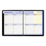 AT-A-GLANCE® Quicknotes Weekly Vertical-column Format Appointment Book, 11 X 8.25, Black Cover, 12-month (jan To Dec): 2022 freeshipping - TVN Wholesale 