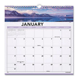 AT-A-GLANCE® Landscape Monthly Wall Calendar, Landscapes Photography, 12 X 12, White-multicolor Sheets, 12-month (jan To Dec): 2022 freeshipping - TVN Wholesale 