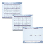 AT-A-GLANCE® Slate Blue Desk Pad, 22 X 17, White Sheets, Clear Corners, 12-month (jan To Dec): 2022 freeshipping - TVN Wholesale 