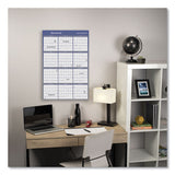 AT-A-GLANCE® Vertical-horizontal Erasable Quarterly-monthly Wall Planner, 24 X 36, White-blue Sheets, 12-month (jan To Dec): 2022 freeshipping - TVN Wholesale 