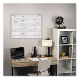 AT-A-GLANCE® Wallmates Self-adhesive Dry Erase Yearly Planning Surfaces, 24 X 18, White-gray-orange Sheets, 12-month (jan To Dec): 2022 freeshipping - TVN Wholesale 