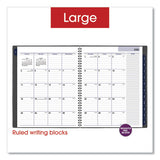 AT-A-GLANCE® Dayminder Academic Weekly-monthly Planners, 11 X 8, Charcoal Cover, 12-month (july To June): 2021 To 2022 freeshipping - TVN Wholesale 