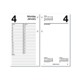 Large Desk Calendar Refill, 4.5 X 8, White Sheets, 2022