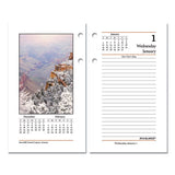 AT-A-GLANCE® Photographic Desk Calendar Refill, Nature Photography, 3.5 X 6, White-multicolor Sheets, 2022 freeshipping - TVN Wholesale 