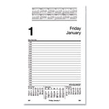 AT-A-GLANCE® Pad Style Desk Calendar Refill, 5 X 8, White Sheets, 2022 freeshipping - TVN Wholesale 