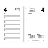 AT-A-GLANCE® Desk Calendar Refill, 3.5 X 6, White Sheets, 2022 freeshipping - TVN Wholesale 