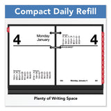 AT-A-GLANCE® Compact Desk Calendar Refill, 3 X 3.75, White Sheets, 2022 freeshipping - TVN Wholesale 