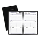 AT-A-GLANCE® Dayminder Block Format Weekly Appointment Book, Tabbed Telephone-add Section, 8.5 X 5.5, Black, 12-month (jan-dec): 2022 freeshipping - TVN Wholesale 