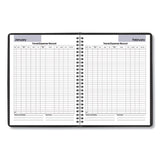 AT-A-GLANCE® Dayminder Monthly Planner With Memo Section, Ruled Blocks, 8.75 X 7, Black Cover, 12-month (jan To Dec): 2022 freeshipping - TVN Wholesale 