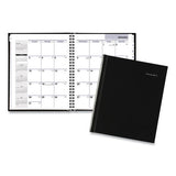 AT-A-GLANCE® Dayminder Hard-cover Monthly Planner, Ruled Blocks, 11.78 X 5, Black Cover, 14-month (dec To Jan): 2021 To 2023 freeshipping - TVN Wholesale 